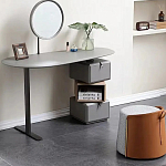 Консоль с зеркалом и  3-мя вращающимися ящиками Eloida варинант исполнения - 5 | Loft Concept в Санкт-петербурге