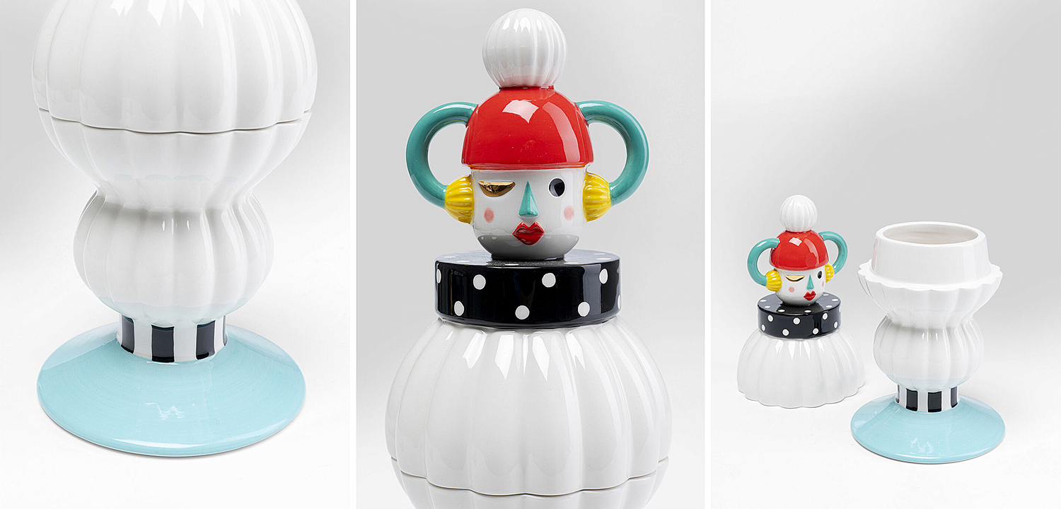 Ваза с крышкой Funny Doll Vase IV Ваза с крышкой Funny Doll Vase IV - Loft-Concept в Санкт-петербурге