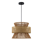 Подвесной светильник с абажуром из натуральных материалов Light Inside the Cell варинант исполнения - 3 | Loft Concept в Санкт-петербурге