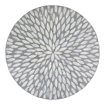 Столик с инкрустацией с перламутровым узором Flower Grey варинант исполнения - 2 | Loft Concept в Санкт-петербурге