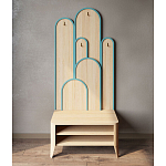 Вешалка «Байома» варинант исполнения - 1 | Loft Concept в Санкт-петербурге