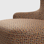 Мебельная ткань Шенилл терракотовый цвет 142 см T4-58 варинант исполнения - 9 | Loft Concept в Санкт-петербурге