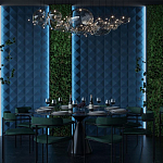 Гипсовая 3D Панель M-104 варинант исполнения - 2 | Loft Concept в Санкт-петербурге