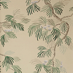 Обои ручная роспись Silk Tree Special Colurway on Sabbia slub silk варинант исполнения - 1 | Loft Concept в Санкт-петербурге