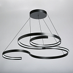 Люстра подвесная светодиодная в виде волнообразной ленты Ribbon Vortex варинант исполнения - 4 | Loft Concept в Санкт-петербурге