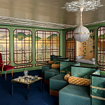 Обои ручная роспись The Plain of Musashi Original colourway on painted Xuan paper with gold ombre варинант исполнения - 1 | Loft Concept в Санкт-петербурге