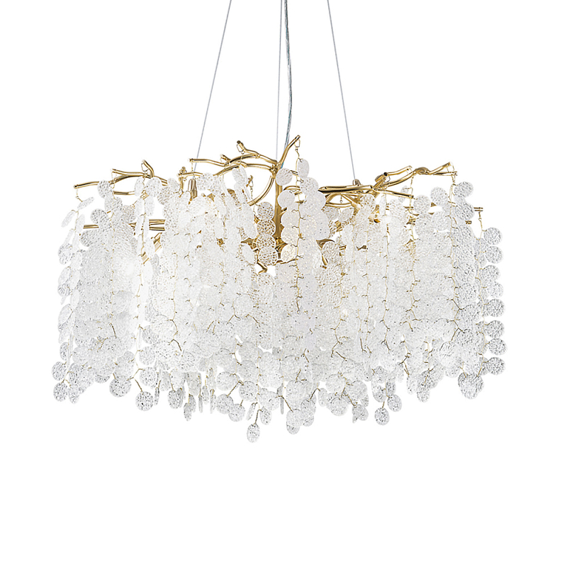 Люстра Raindrops Золотая Золотой в Санкт-петербурге | Loft Concept 