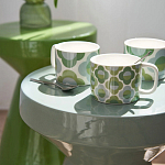 Приставной стол из керамики Manufacto Gray-green варинант исполнения - 7 | Loft Concept в Санкт-петербурге