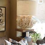 Настольная лампа White Bionic Petals Flo Table Lamp варинант исполнения - 5 | Loft Concept в Санкт-петербурге