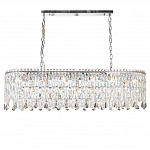 Люстра овальная с хрустальными подвесками Roul Crystal Light варинант исполнения - 5 | Loft Concept в Санкт-петербурге