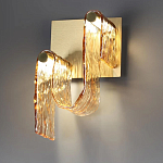 Бра волнистой формы из фактурного стекла Wave варинант исполнения - 7 | Loft Concept в Санкт-петербурге