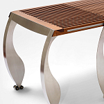 Дизайнерский раздвижной обеденный стол Poltronova Split Dining Table варинант исполнения - 8 | Loft Concept в Санкт-петербурге