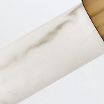 Бра для ванных комнат вертикальное с вытянутым плафоном из алебастра Hinkley варинант исполнения - 6 | Loft Concept в Санкт-петербурге