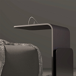 Stolik 90 Журнальный столик из шпона ясеня с чёрной эмалью варинант исполнения - 1 | Loft Concept в Санкт-петербурге