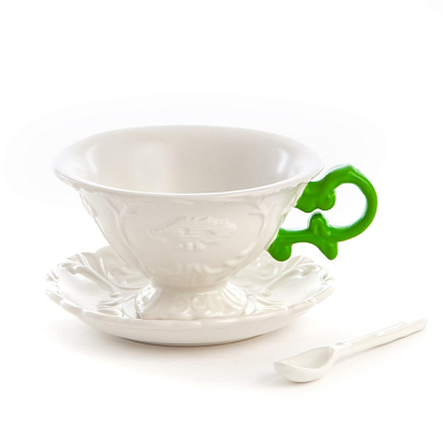 Чайная пара Seletti I-Tea Green Чайная пара Seletti I-Tea Green
