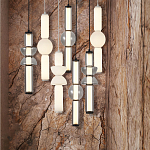 Подвесной светильник с белыми матовыми плафонами Hiding secrets варинант исполнения - 5 | Loft Concept в Санкт-петербурге