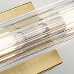 Бра горизонтальное с рифленым стеклянным плафоном Kichler варинант исполнения - 3 | Loft Concept в Санкт-петербурге