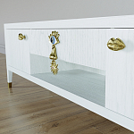 TV-тумба Дизайнерская Elsa Dreams White варинант исполнения - 2 | Loft Concept в Санкт-петербурге