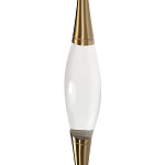 Подвесной светильник с хрустальным плафоном и бронзовым основанием Renee Glass Drops  варинант исполнения - 4 | Loft Concept в Санкт-петербурге