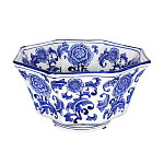 Чаша белая с синим цветочным узором Chino Dishes варинант исполнения - 1 | Loft Concept в Санкт-петербурге