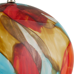 Настольная лампа разноцветная с овальным тканевым абажуром Abstraction варинант исполнения - 1 | Loft Concept в Санкт-петербурге