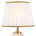 Настольная лампа с абажуром Terenzio White Table Lamp варинант исполнения - 3 | Loft Concept в Санкт-петербурге