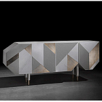 Комод с фасадом из геометрических фигур Coleccion Alexandra варинант исполнения - 2 | Loft Concept в Санкт-петербурге