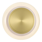 Бра круглое золото/прозрачный Plumpness LED 7 варинант исполнения - 3 | Loft Concept в Санкт-петербурге