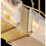 Люстра прямоугольная из фактурного стекла Chandelier Beam варинант исполнения - 1 | Loft Concept в Санкт-петербурге