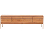 Длинная деревянная консоль с ящиками Espen Wooden Console варинант исполнения - 1 | Loft Concept в Санкт-петербурге