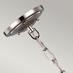 Подвесной светильник со стальным плафоном и белым матовым стеклянным шаром Feiss варинант исполнения - 3 | Loft Concept в Санкт-петербурге