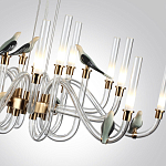 Люстра с декоративными птицами Ganthea D 93 см варинант исполнения - 3 | Loft Concept в Санкт-петербурге