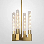 Люстра CANELLE Pendant lamp 4 Modern Brass варинант исполнения - 2 | Loft Concept в Санкт-петербурге