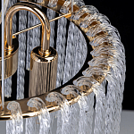 Люстра с подвесными рифлеными стеклянными трубками Nembus варинант исполнения - 19 | Loft Concept в Санкт-петербурге