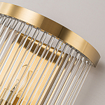 Бра с золотистым основанием и прозрачными трубками Nembus варинант исполнения - 2 | Loft Concept в Санкт-петербурге