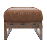 Банкетка Duncan винтажная коричневая кожа варинант исполнения - 2 | Loft Concept в Санкт-петербурге