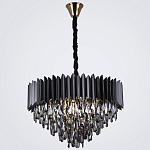 Люстра с хрустальными подвесками Blake Metal Crystal Chandelier варинант исполнения - 2 | Loft Concept в Санкт-петербурге
