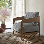 Кресло с каркасом из массива ясеня Deniaud Ash Grey Armchair варинант исполнения - 13 | Loft Concept в Санкт-петербурге