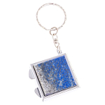 Зеркало брелок складное двухстороннее из натурального камня Лазурит Stone Mirrors варинант исполнения - 5 | Loft Concept в Санкт-петербурге