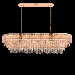 Люстра овальная с каскадом из прозрачного хрусталя Constant Sparks варинант исполнения - 2 | Loft Concept в Санкт-петербурге