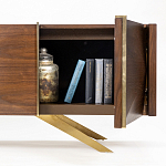 ТВ-тумба в цвете американский орех Introduce варинант исполнения - 3 | Loft Concept в Санкт-петербурге