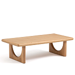 Стол журнальный из массива и шпона дуба Oak Essence Carden варинант исполнения - 1 | Loft Concept в Санкт-петербурге