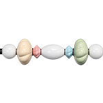 Подвесной светильник линейный с керамическими элементами 24W LED Fragrant Light варинант исполнения - 5 | Loft Concept в Санкт-петербурге