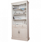 Стеллаж для книг с открытыми полками и 2-мя ящиками Interiors Romance варинант исполнения - 1 | Loft Concept в Санкт-петербурге