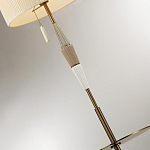 Торшер с полкой и декором из керамики Sardeg варинант исполнения - 3 | Loft Concept в Санкт-петербурге