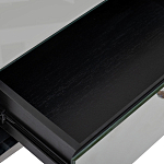 Тумбочка зеркальная с ящиком Mirror Chrome Cabinet варинант исполнения - 5 | Loft Concept в Санкт-петербурге