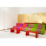 Дизайнерское кресло зеленое Poltronova Sofo Verosa Green Pink Armchair варинант исполнения - 18 | Loft Concept в Санкт-петербурге