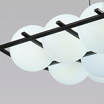 Люстра подвесная с 9-ю плафонами в форме шара Yarvi варинант исполнения - 3 | Loft Concept в Санкт-петербурге