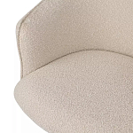 Кресло офисное полукруглое с буклированной обивкой Adjustable Chair варинант исполнения - 3 | Loft Concept в Санкт-петербурге