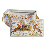 Шкатулка с фигуркой льва на крышке Eden Garden варинант исполнения - 2 | Loft Concept в Санкт-петербурге